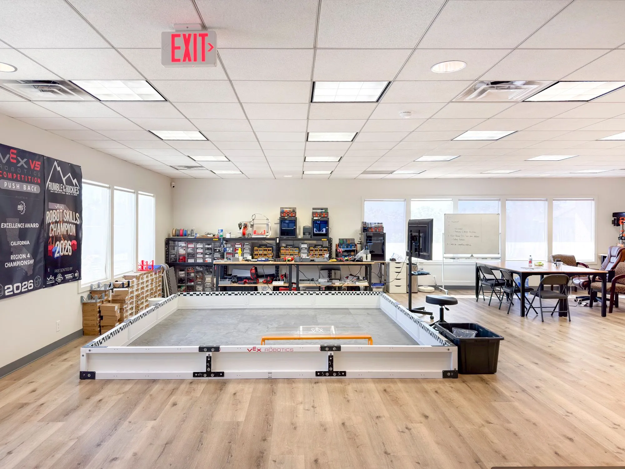 Our lab in Tustin, where sessions run.